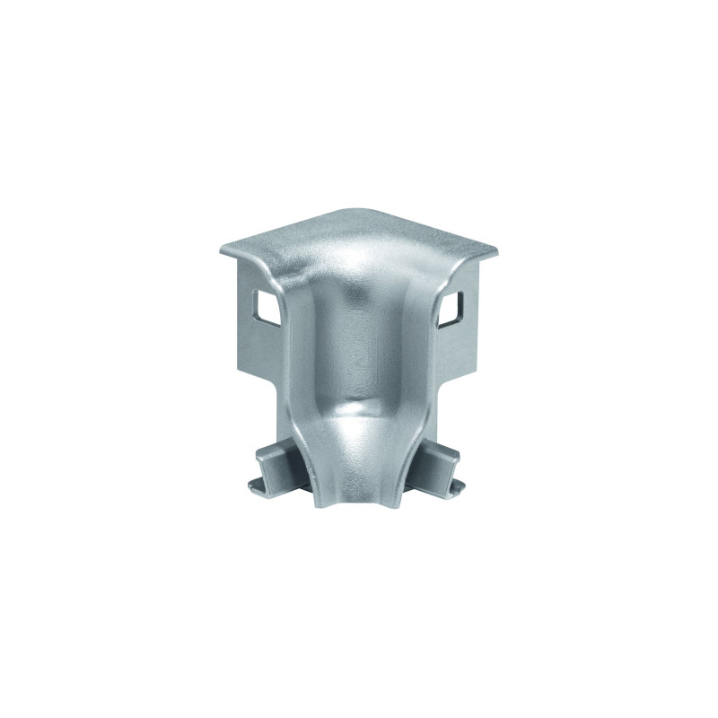GLENOS connecteur externe 90° pour GLENOS Plinthe. gris argent