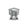 GLENOS connecteur interne 90° pour GLENOS Plinthe blanc