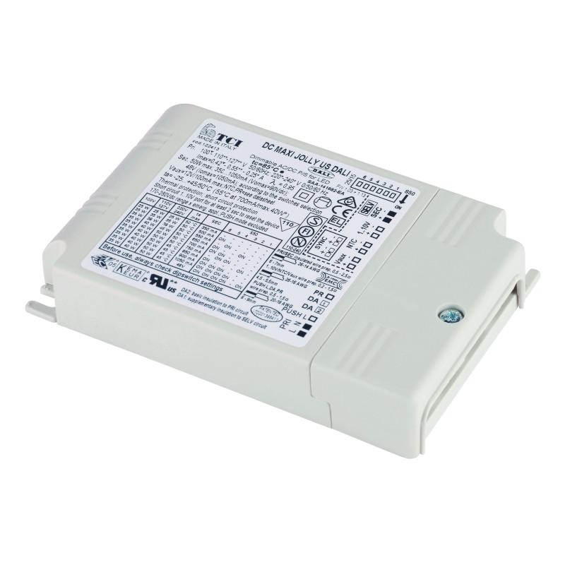 TCI ALIMENTATION LED 50VA 350-1050mA variable DALI