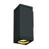 THEO WALL OUT applique carrée anthracite GU10 max 35W