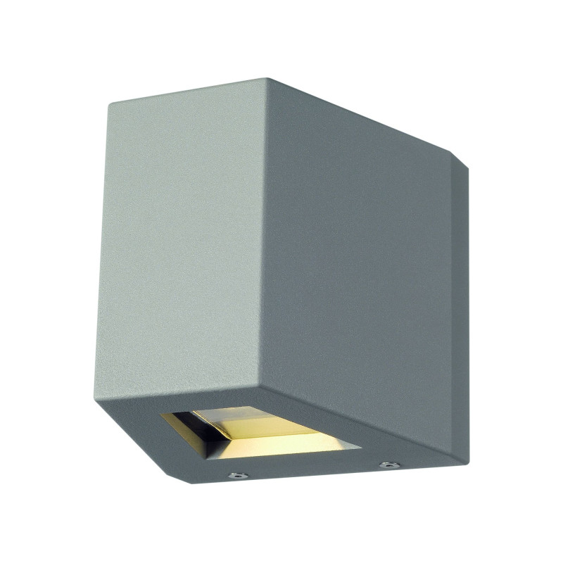 applique gris argent OUT BEAM LED 2 faisceaux 18W 3000K