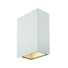 applique carrée QUAD 2 XL blanche LED 2x32W 3000K up-down IP44
