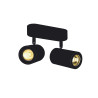 applique et plafonnier ENOLA B 2  noir GU10 max 2x50W