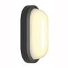 applique et plafonnier TERANG 2 ovale anthracite 11W LED 3000K
