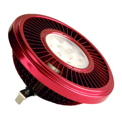 LED QRB111 rouge 19,5W 30°...