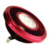 LED QRB111 rouge 19,5W 30° 2700K variable