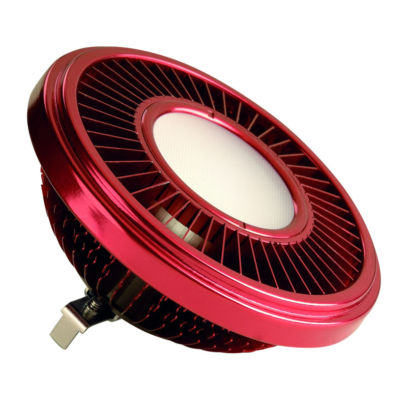 LED QRB111 rouge 19,5W 140° 2700K variable