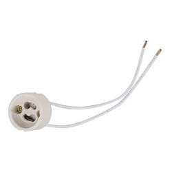 Gz/gu10 douille 15cm de cable