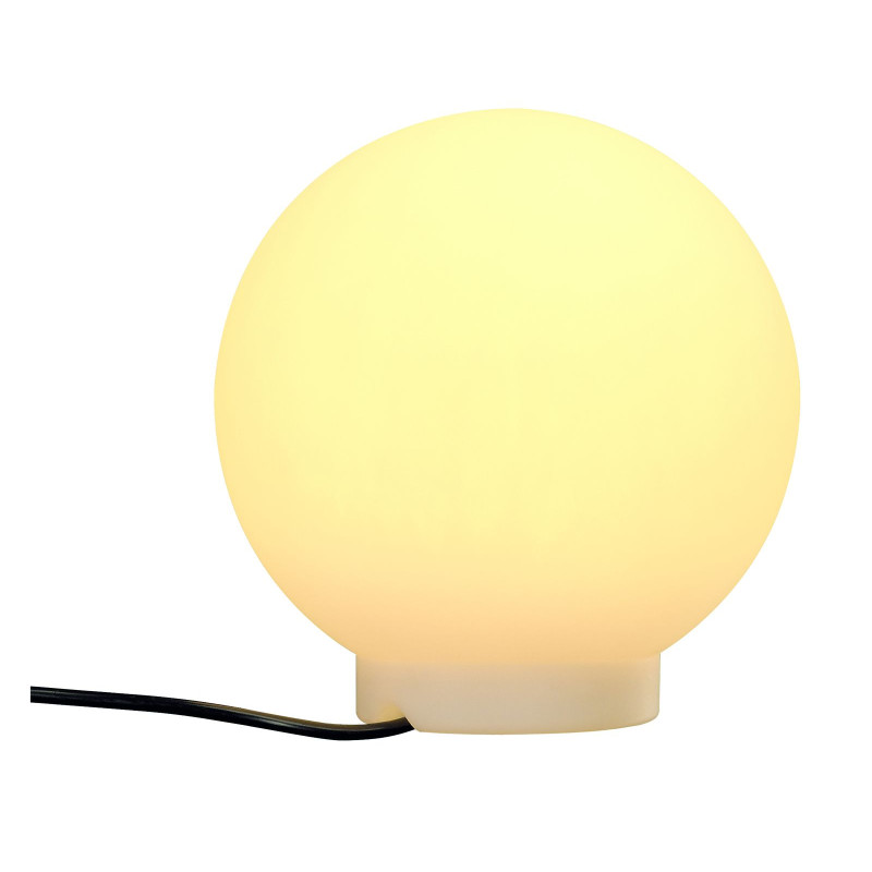 luminaire extérieur ROTOBALL FLOOR 25 blanc E27 max 24W IP44