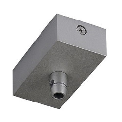 Patere tron gris argent
