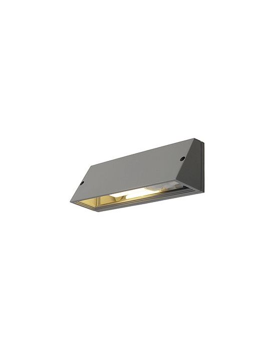 Pema carre, applique, gris argent, e27, max. 15w