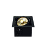 KADUX 1 ES111 encastré carré noir max 50W