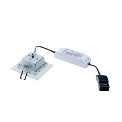 KIT FRAME BASIC LED encastré blanc 94W 3000K alimentation incluse