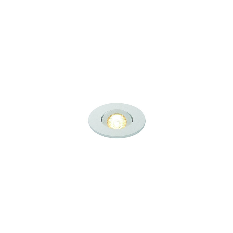 KIT NEW TRIA MINI LED rond blanc 3000K 30° alim et clips ressorts inclus