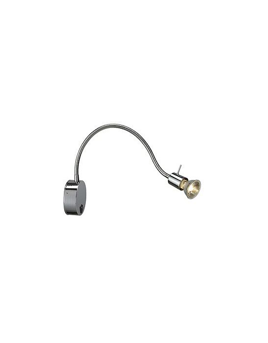 Dio flex plate gu10, applique, chrome, 50w max.