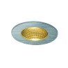 PATTA-I encastré plafond rond alu brossé 12W 3000K 38° alim incluse