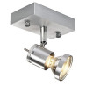 Spot alu brosse Asto I gu10