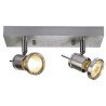 Spot Asto II gu10, alu brosse
