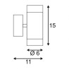 ASTINA INOX GU10 UP/DOWN, applique, Inox 304, 2xGU10 max 2x35W