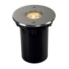 encastré sol DASAR LED LV rond en Inox 316, 6W , 3000K, 12-25V, IP67