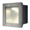 DASAR LED CARRE encastré, asymétrique, inox 316, 28W,3000K