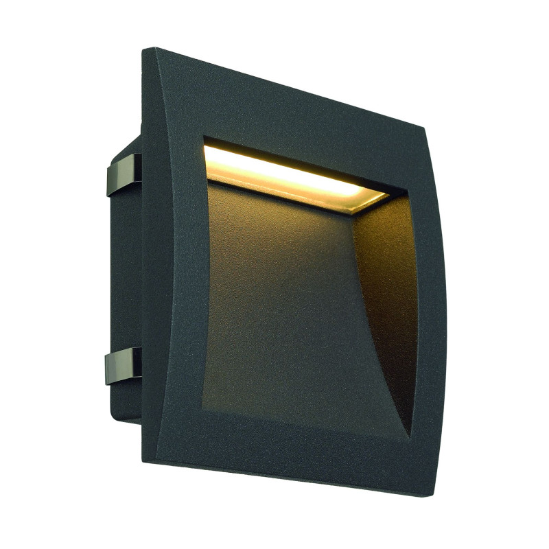 encastré mural led anthracite, DOWNUNDER OUT LED L, LED 0.96W 3000K