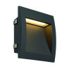 encastré mural led anthracite, DOWNUNDER OUT LED L, LED 0.96W 3000K