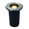 encastré de sol led, SOLASTO rond en Inox 304, GU10 6W