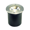 ROCCI ROND 6W LED, encastré de sol EXTERIEUR en Inox 316, LED 3000K IP67
