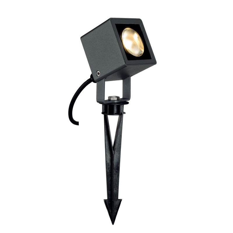 spot NAUTILUS SQUARE LED carré, anthracite, 6,7W, 3000K