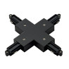 Connecteur en X pour rail 1 allumage 230V, noir