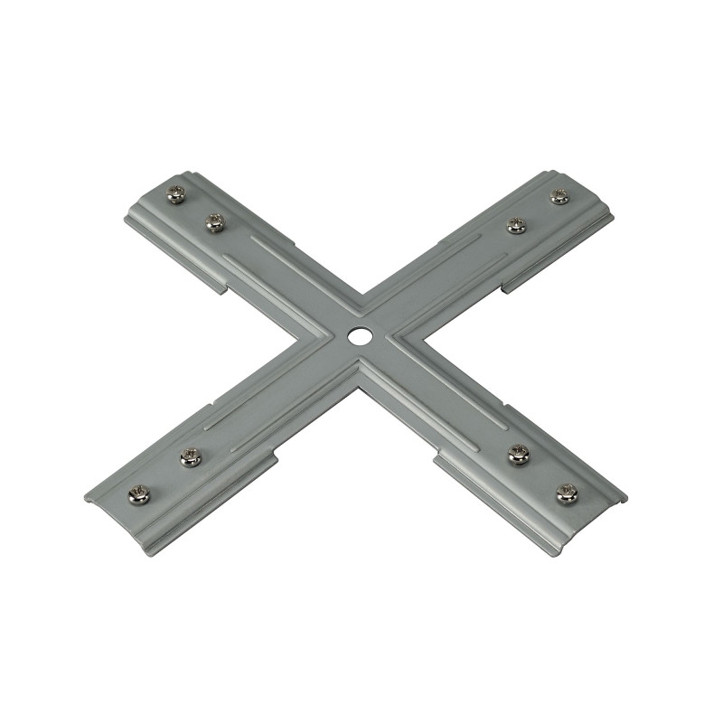 Renfort en X pour rail 1 allumage 230V, nickel