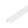 GLENOS Diffuseur 100 pour profil d«escalier DOWN 100. 1m. acrylique