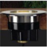 Encastré de sol rond dasar flat LED 4.3 W blanc chaud