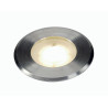 Encastré de sol rond dasar flat LED 4.3 W blanc chaud