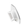 GLENOS embouts pour profil d'angle gris argent, 2 pices