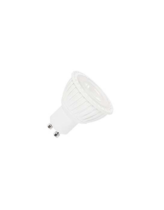 LED GU10, 4,3W SMD LED, 4000K, 40°, non variable, blanc