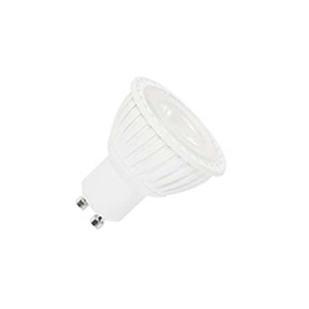 LED GU10, 4,3W SMD LED, 4000K, 40°, non variable, blanc