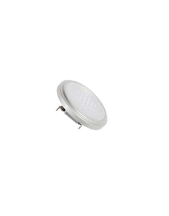 QR111 Retrofit LED, G53, 4000K, 40°, gris argent