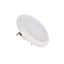 QR111 Retrofit LED, G53, 2700K, 25°, blanc