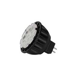 LED GX5,3, GU5,3, 12V, 3000K, IRC90, noir