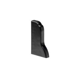 GLENOS embouts pour GLENOS Plinthe noir, 2 pces