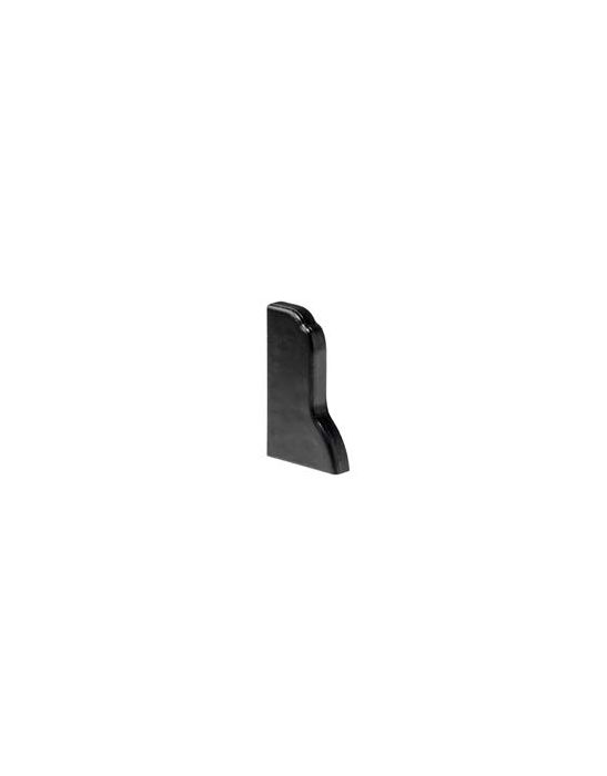 GLENOS embouts pour GLENOS Plinthe noir, 2 pces