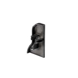 GLENOS embouts pour GLENOS Plinthe noir, 2 pces
