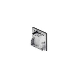 embouts GLENOS pour profil pro 2020. noir. 2 pces