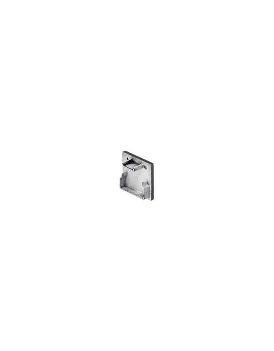 embouts GLENOS pour profil pro 2020. noir. 2 pces