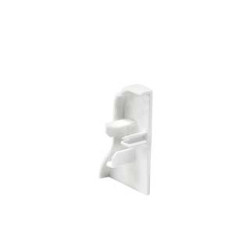 GLENOS embouts pour GLENOS Plinthe blanc, 2 pces