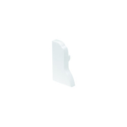 GLENOS embouts pour GLENOS Plinthe blanc, 2 pces