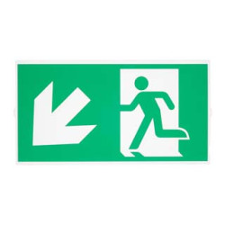 P-LIGHT, kit de 4 autocollants à pictogrammes, pour P-LIGHT 33