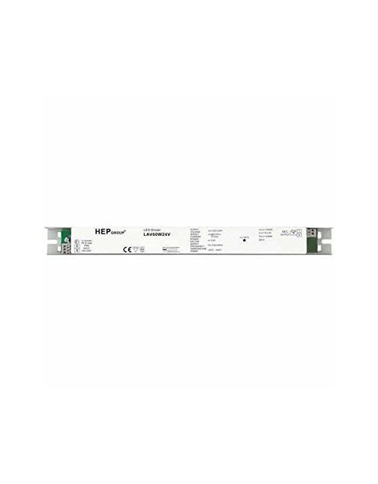 Alimentation LED, 60W, 24V, sans serre-câble